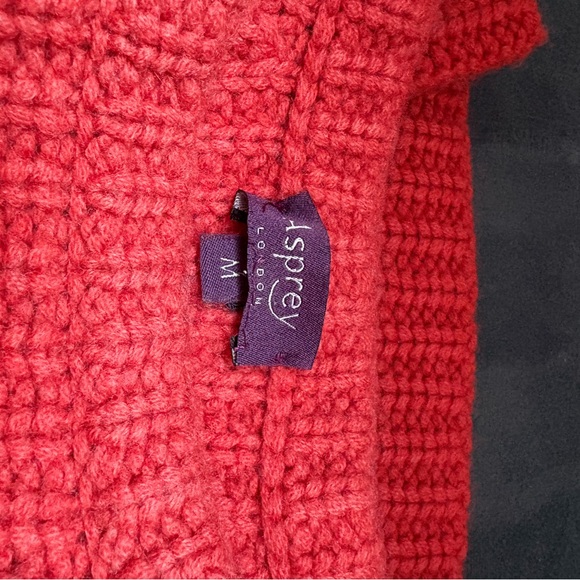 Asprey Vibrant Burnt Orange Sweater - Picture 3 of 3